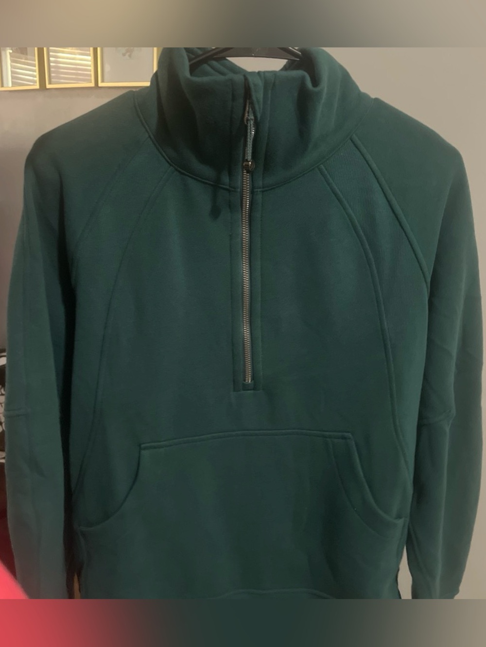 LULULEMON  SCUBA OVERSIZED FUNNEL NECK  Half-Zip Pullover Sweater FULL LENGTH